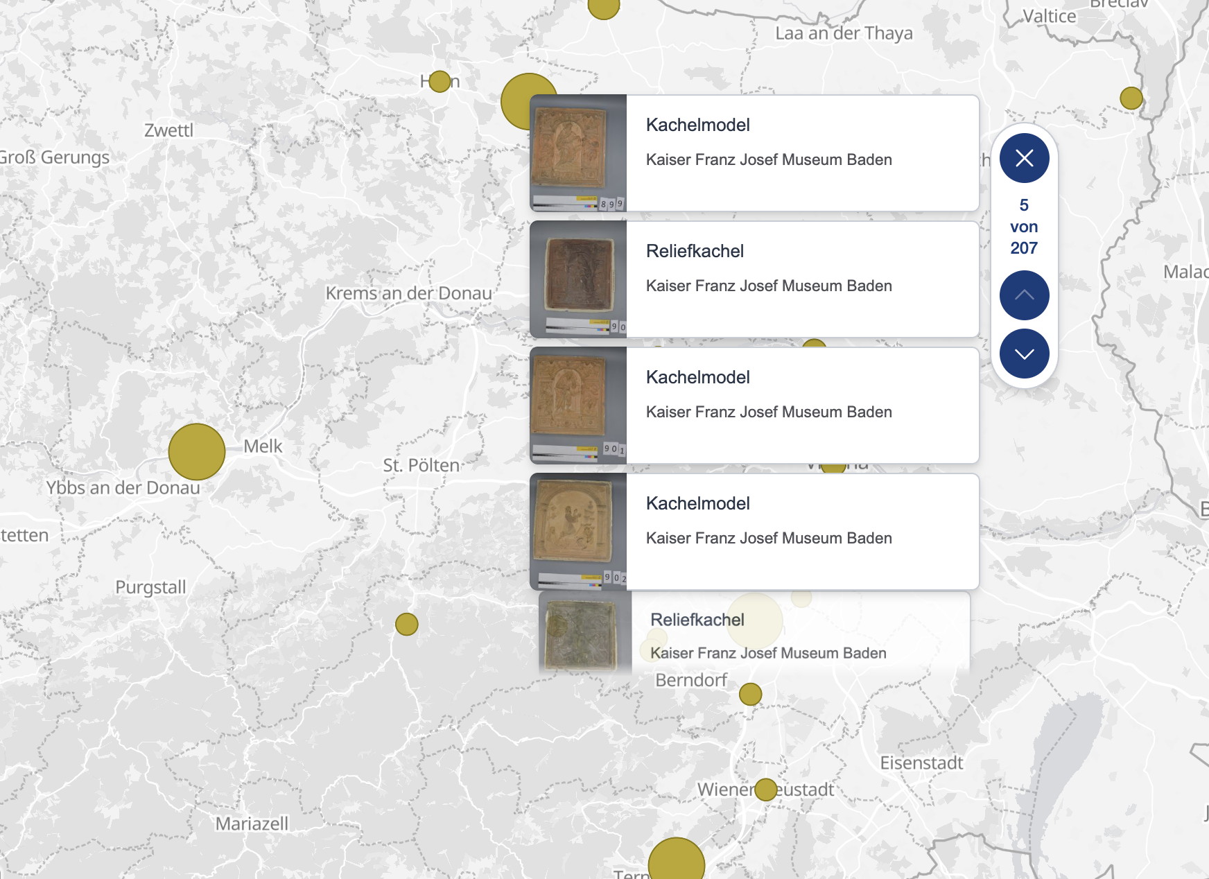 DIP.world interactive map screenshot