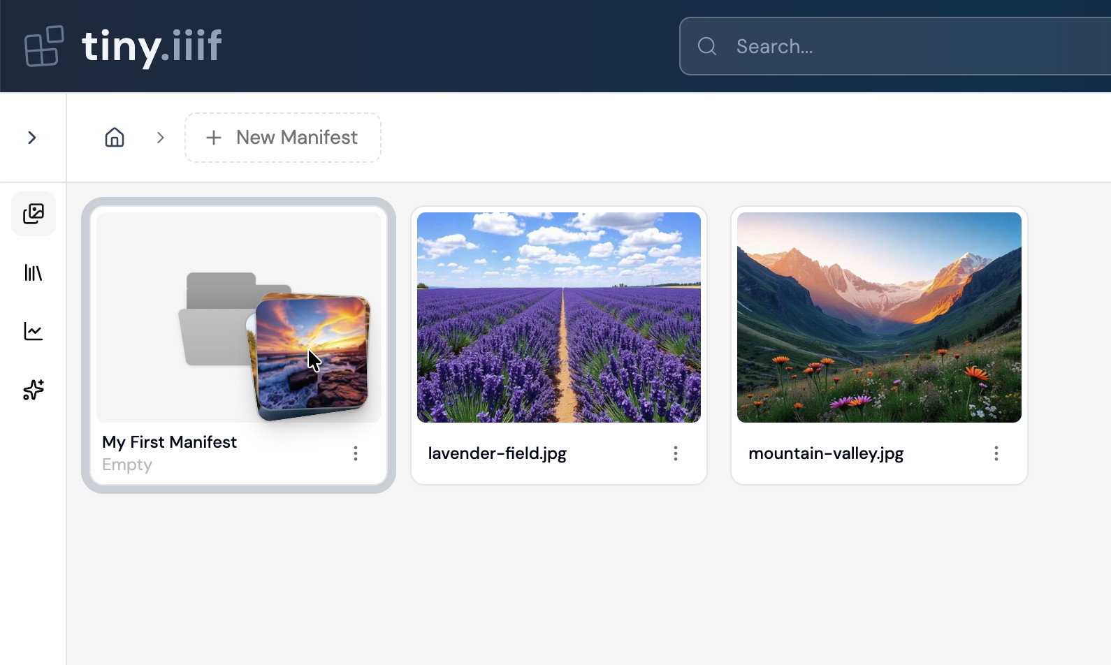 tiny.iiif project thumbnail